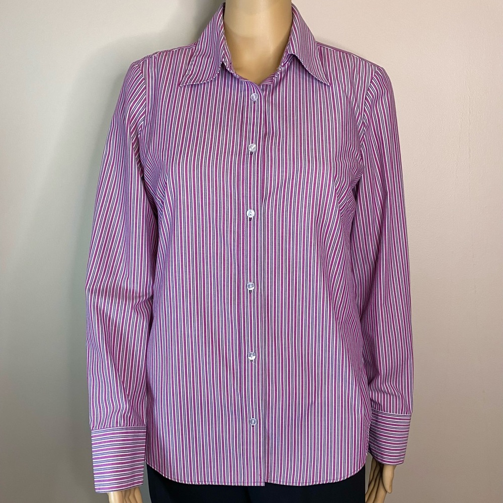IZOD Women’s Striped Button Down Shirt